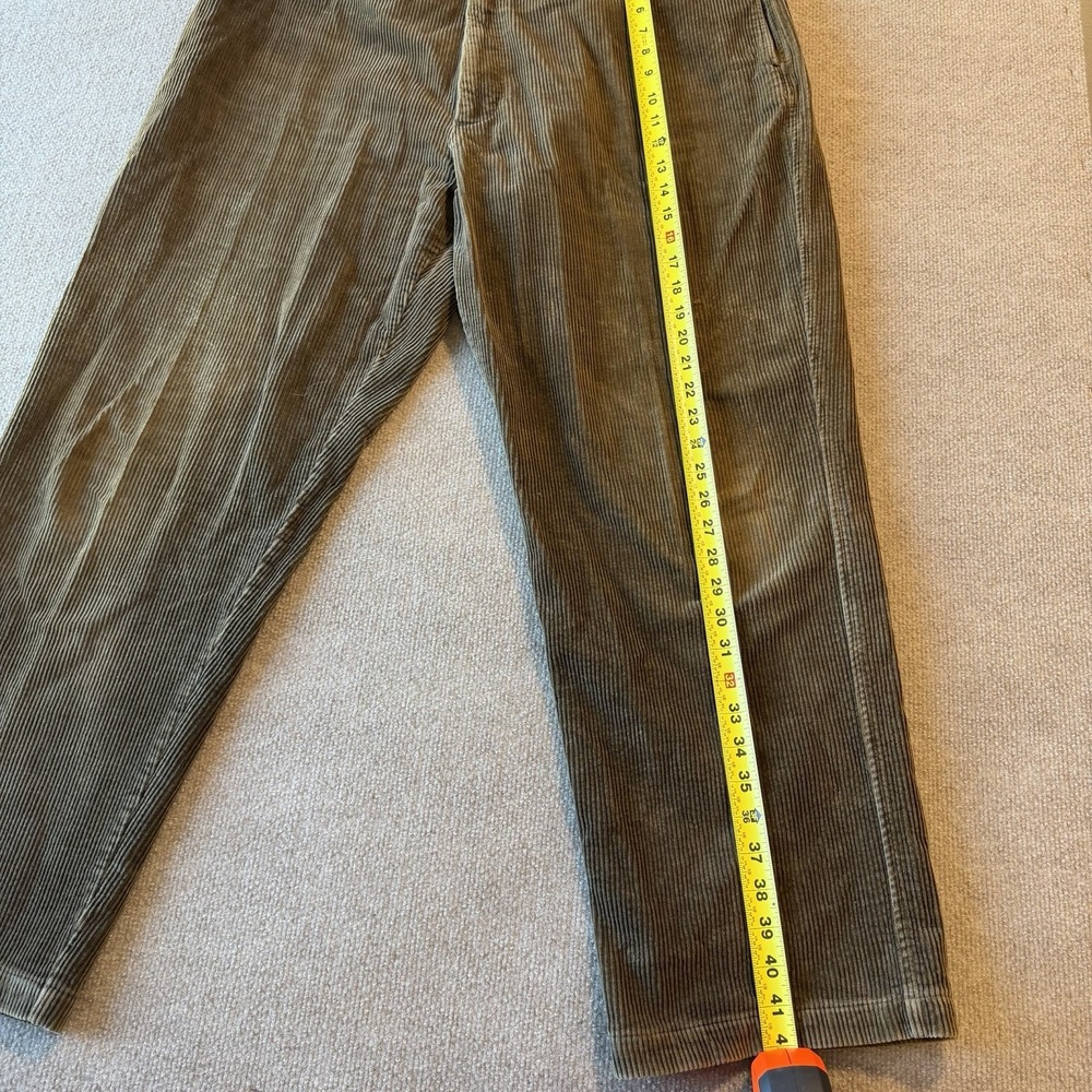 Vintage Woolrich Cotton Corduroy‎ Pants Men's 38x42 Dark Loden 1516 - Picture 3 of 9